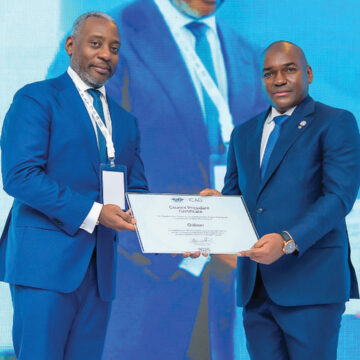 L’OACI décerne un certificat de reconnaissance au Gabon pour ses progrès en matière de sûreté de l’aviation